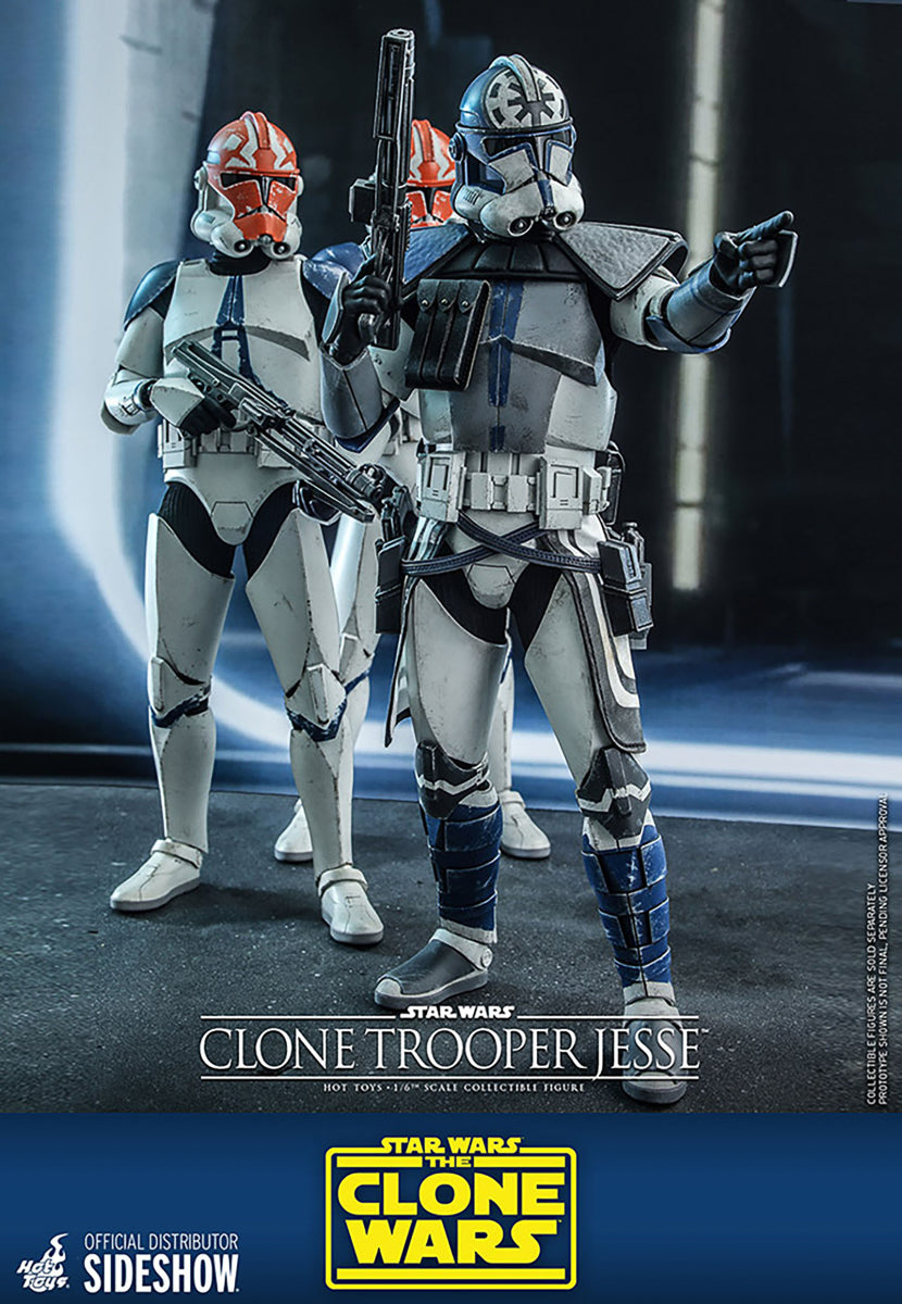 Figura Clone Trooper Jesse - Star Wars The Clone Wars - Sixth Scale - Hot Toys