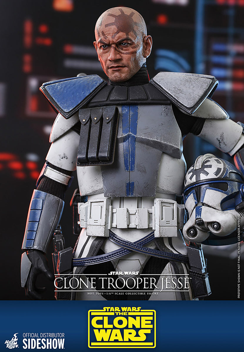 スターウォーズCLONE TROOPER フィギュア レジェンドオブシス Figura Clone Trooper Jesse - Star Wars The Clone Wars - Sixth
