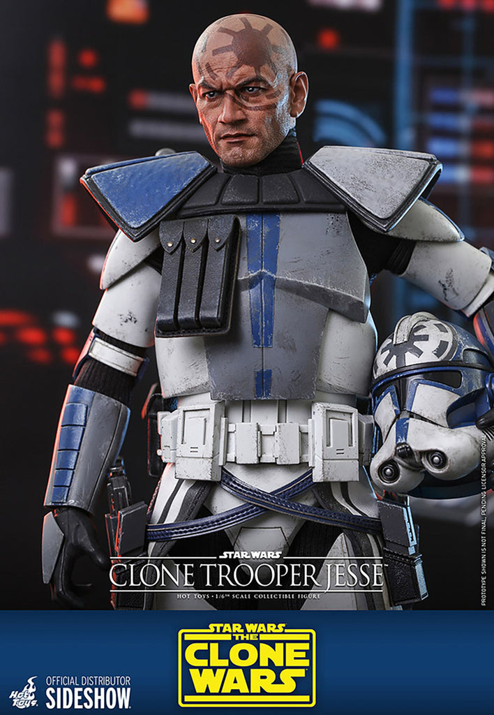 Figura Clone Trooper Jesse - Star Wars The Clone Wars - Sixth Scale - Hot Toys
