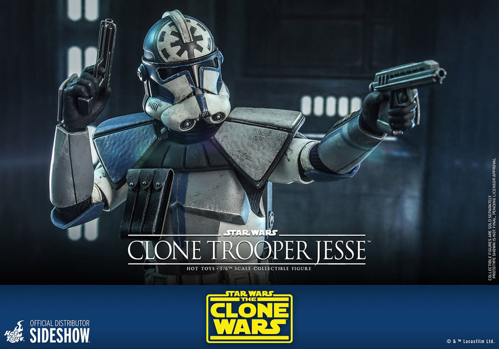 Figura Clone Trooper Jesse - Star Wars The Clone Wars - Sixth Scale - Hot Toys