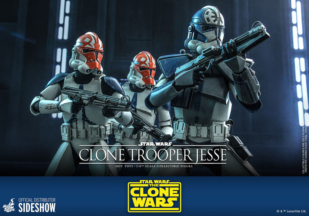 Figura Clone Trooper Jesse - Star Wars The Clone Wars - Sixth Scale - Hot Toys