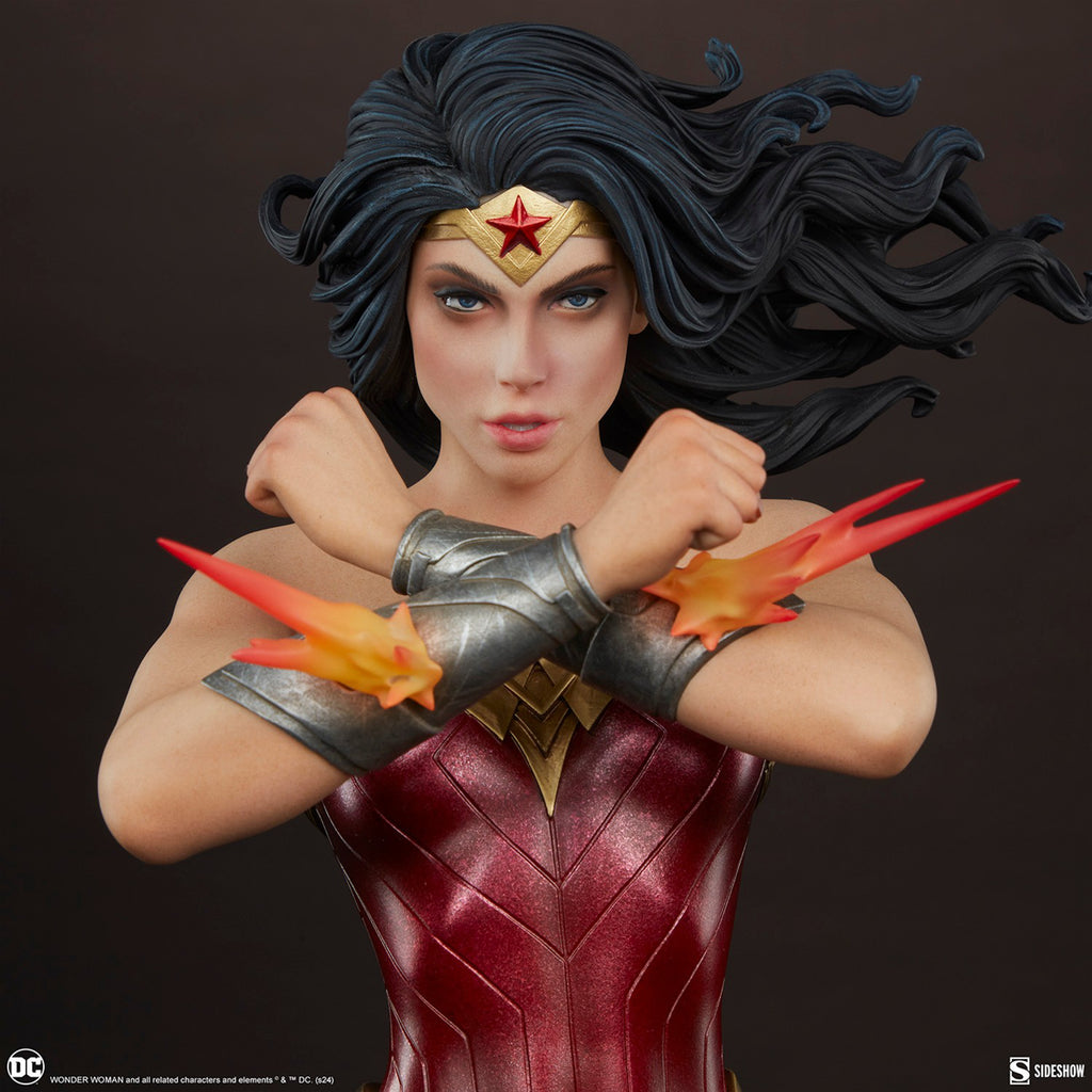 Estátua Mulher Maravilha Saving The Day - DC Comics - Premium Format 1/4 - Sideshow