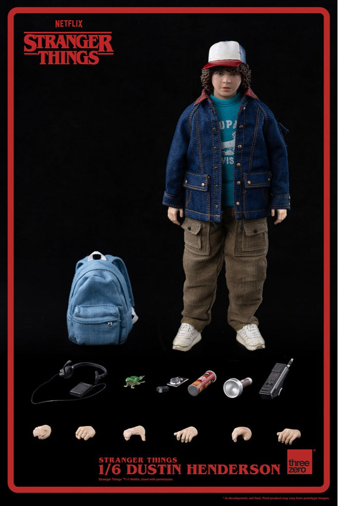 Figura Dustin Henderson - Stranger Things - 1/6 Scale - Threezero
