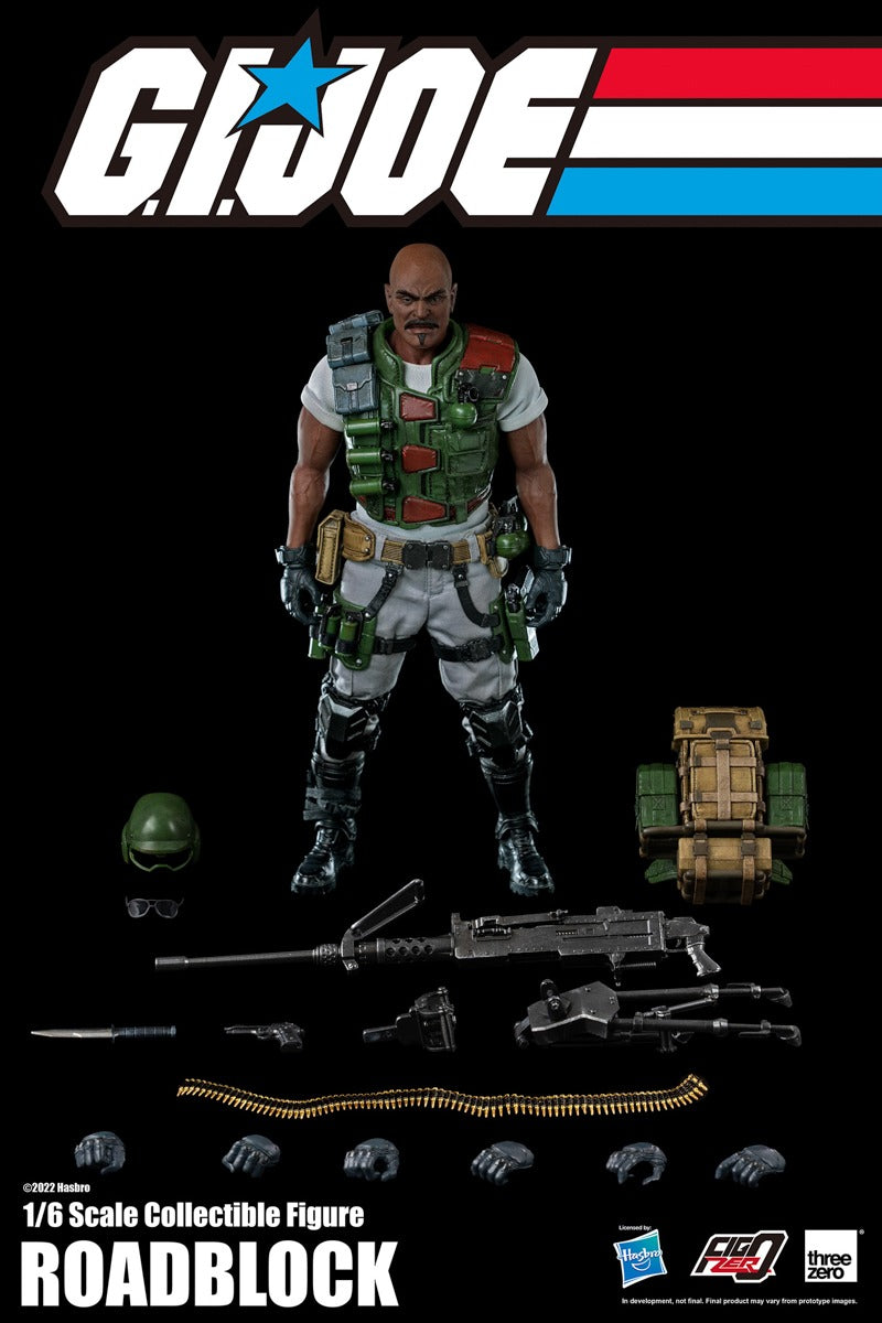 Figura Roadblock - G I Joe - 1/6 Scale - Threezero