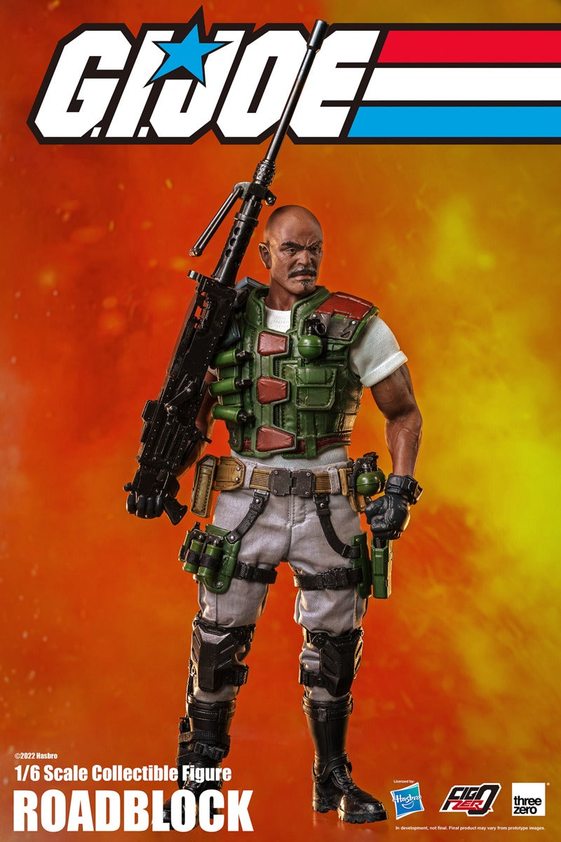 Figura Roadblock - G I Joe - 1/6 Scale - Threezero
