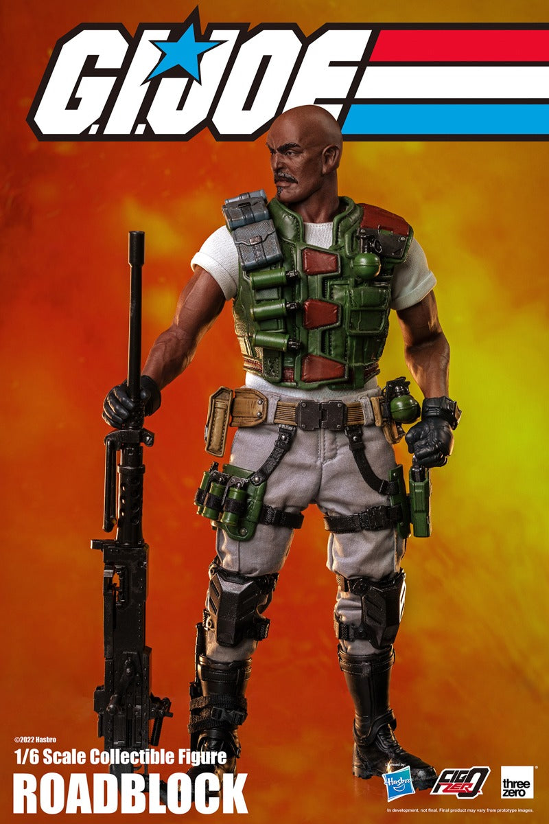 Figura Roadblock - G I Joe - 1/6 Scale - Threezero