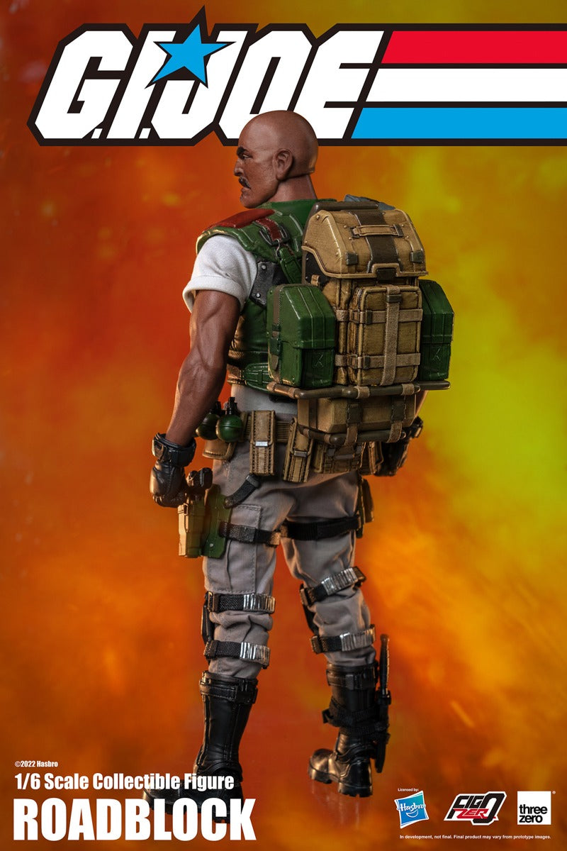 G.I Joe Roadblock フィギュア G.I. Joe - 2007 - Hasbro - Heavy Machine Gunner - Code Name