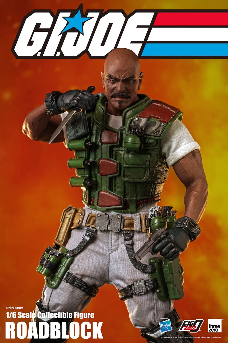 Figura Roadblock - G I Joe - 1/6 Scale - Threezero – Iron Studios
