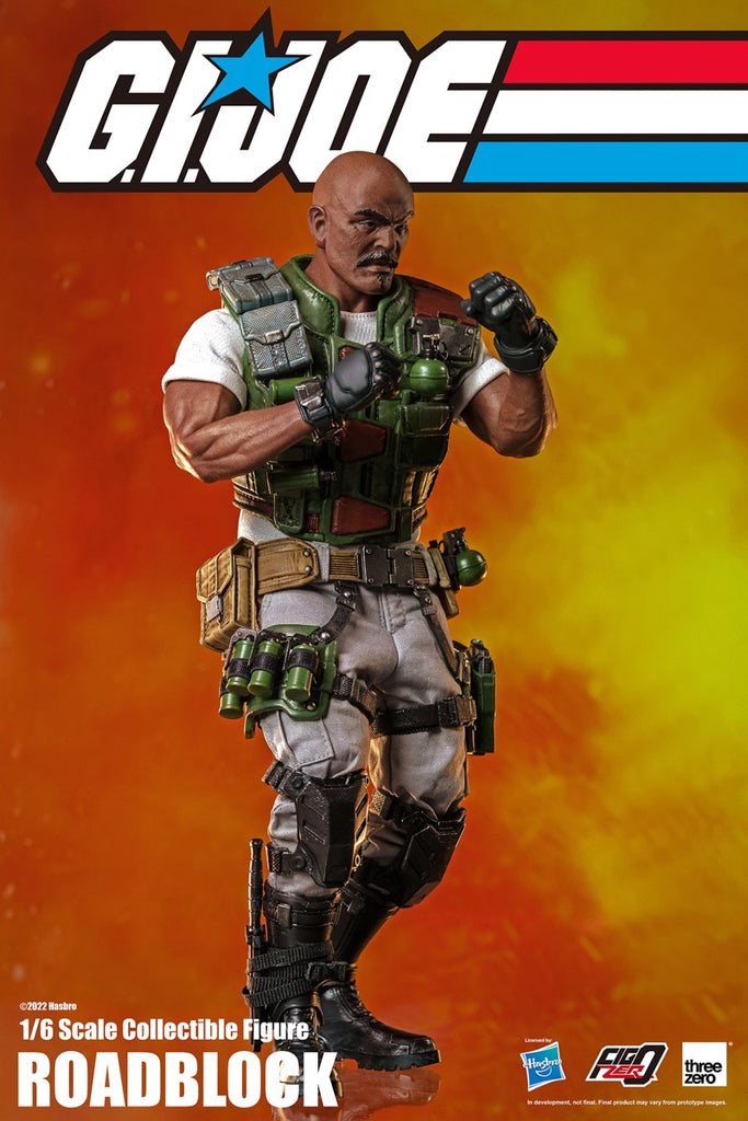 Figura Roadblock - G I Joe - 1/6 Scale - Threezero