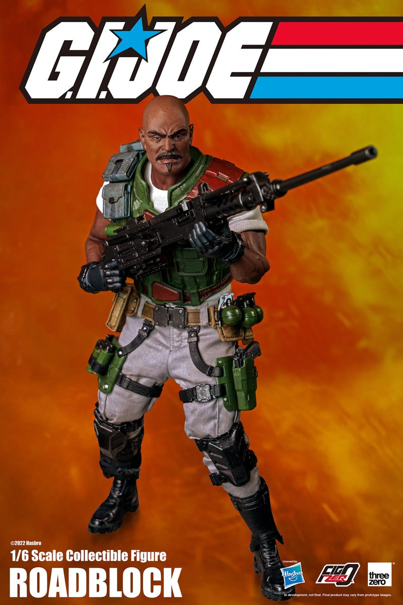 Figura Roadblock - G I Joe - 1/6 Scale - Threezero