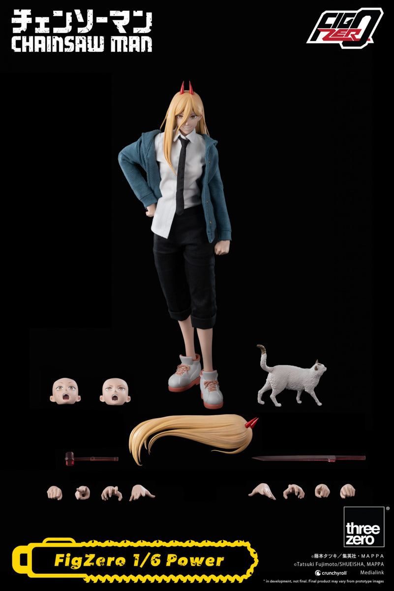 Power - Chainsaw Man - Figzero 1/6 - Threezero – Iron Studios Brasil