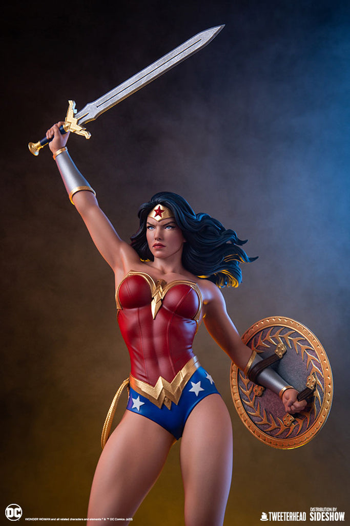 Estátua Mulher Maravilha - DC Comics - Maquette 1/4 - Tweeterhead