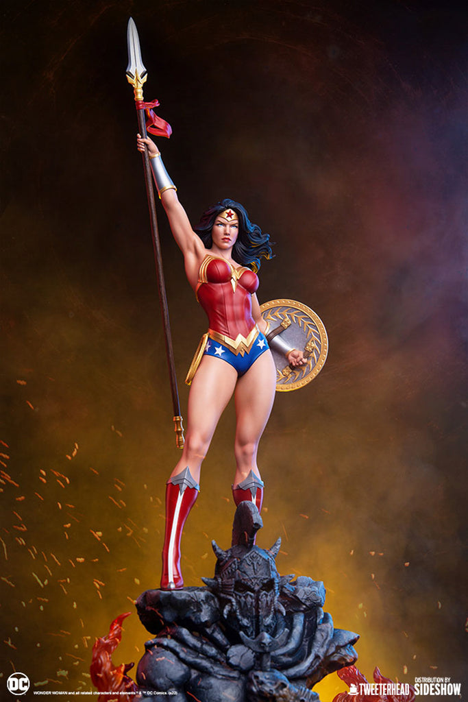 Estátua Mulher Maravilha - DC Comics - Maquette 1/4 - Tweeterhead