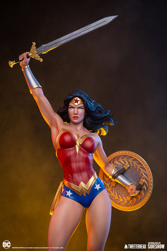 Estátua Mulher Maravilha - DC Comics - Maquette 1/4 - Tweeterhead
