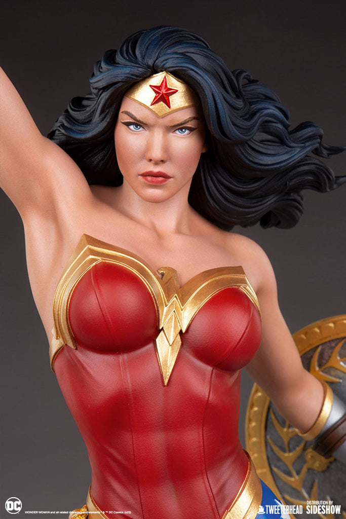 Estátua Mulher Maravilha - DC Comics - Maquette 1/4 - Tweeterhead