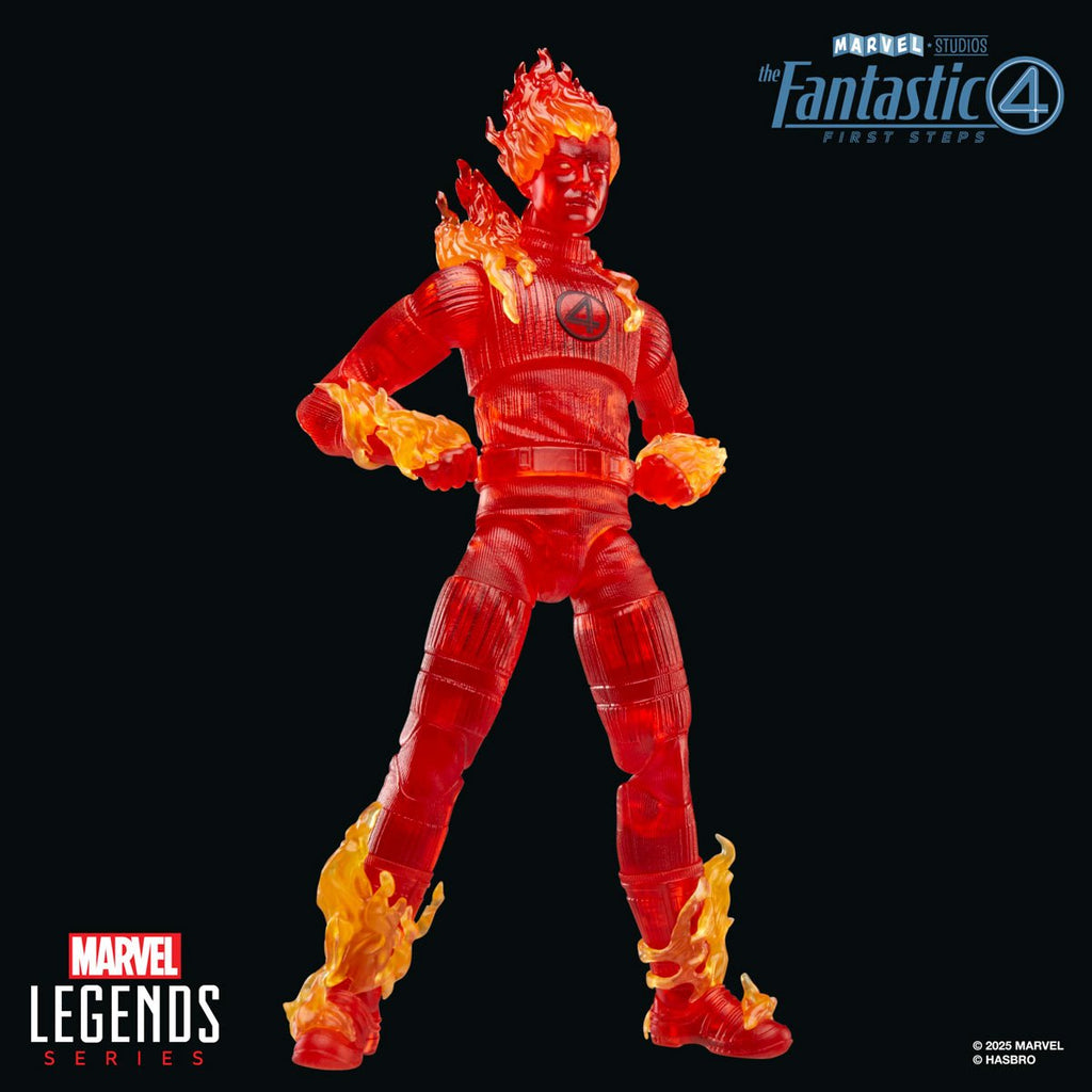 Figura Human Torch - Fantastic Four Movie - Marvel Legends Series - Hasbro