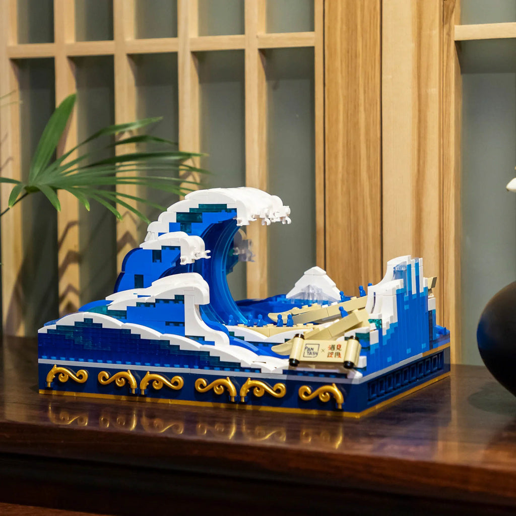 Figura A Grande Onda - Ukiyo-E - Pantasy