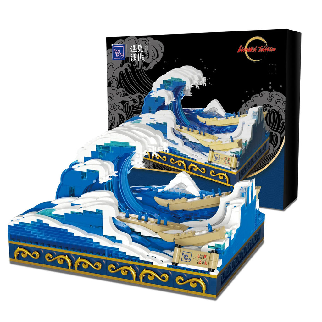 Figura A Grande Onda - Ukiyo-E - Pantasy