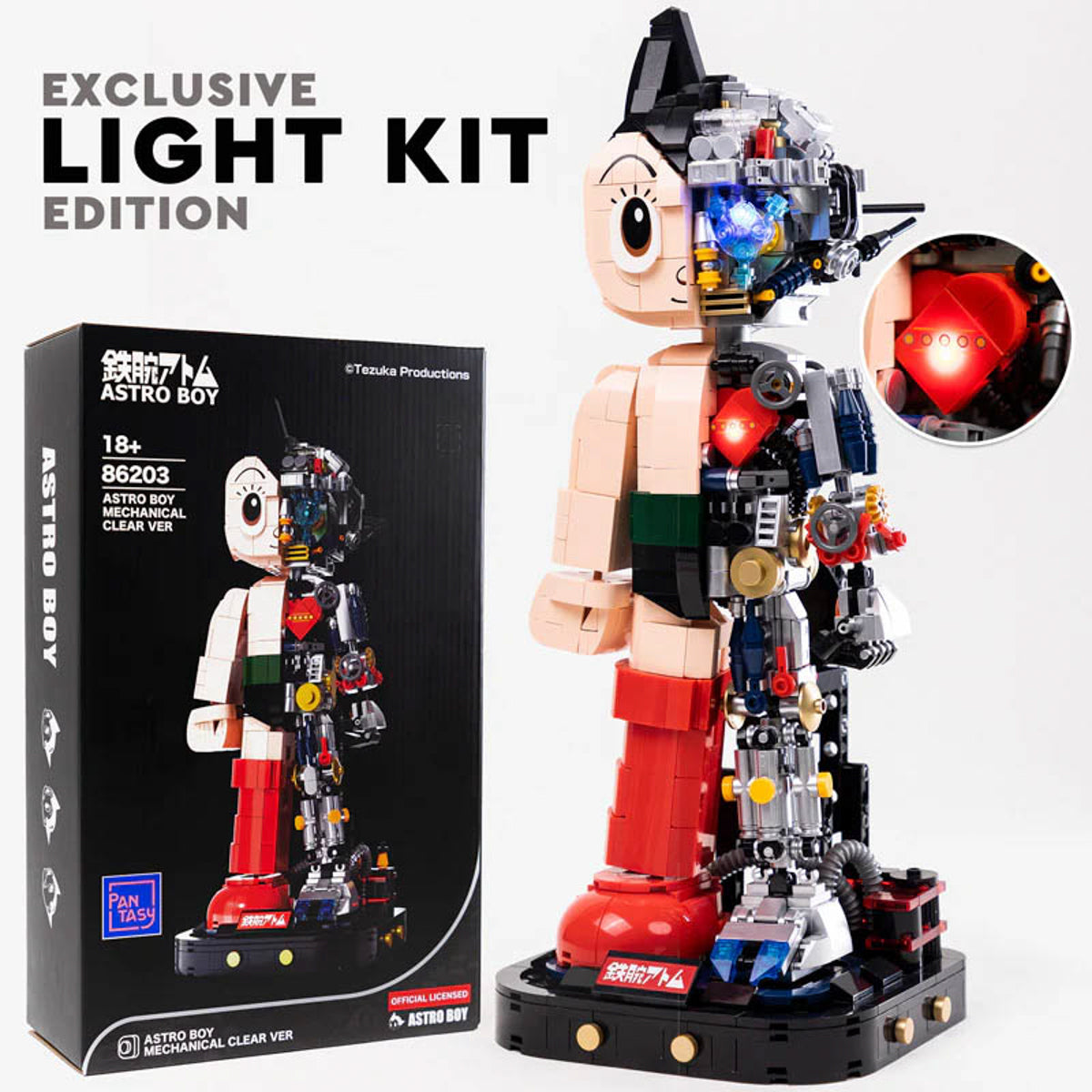Figura Astro Boy Mechanical Clear Version Light Kit - Astro Boy