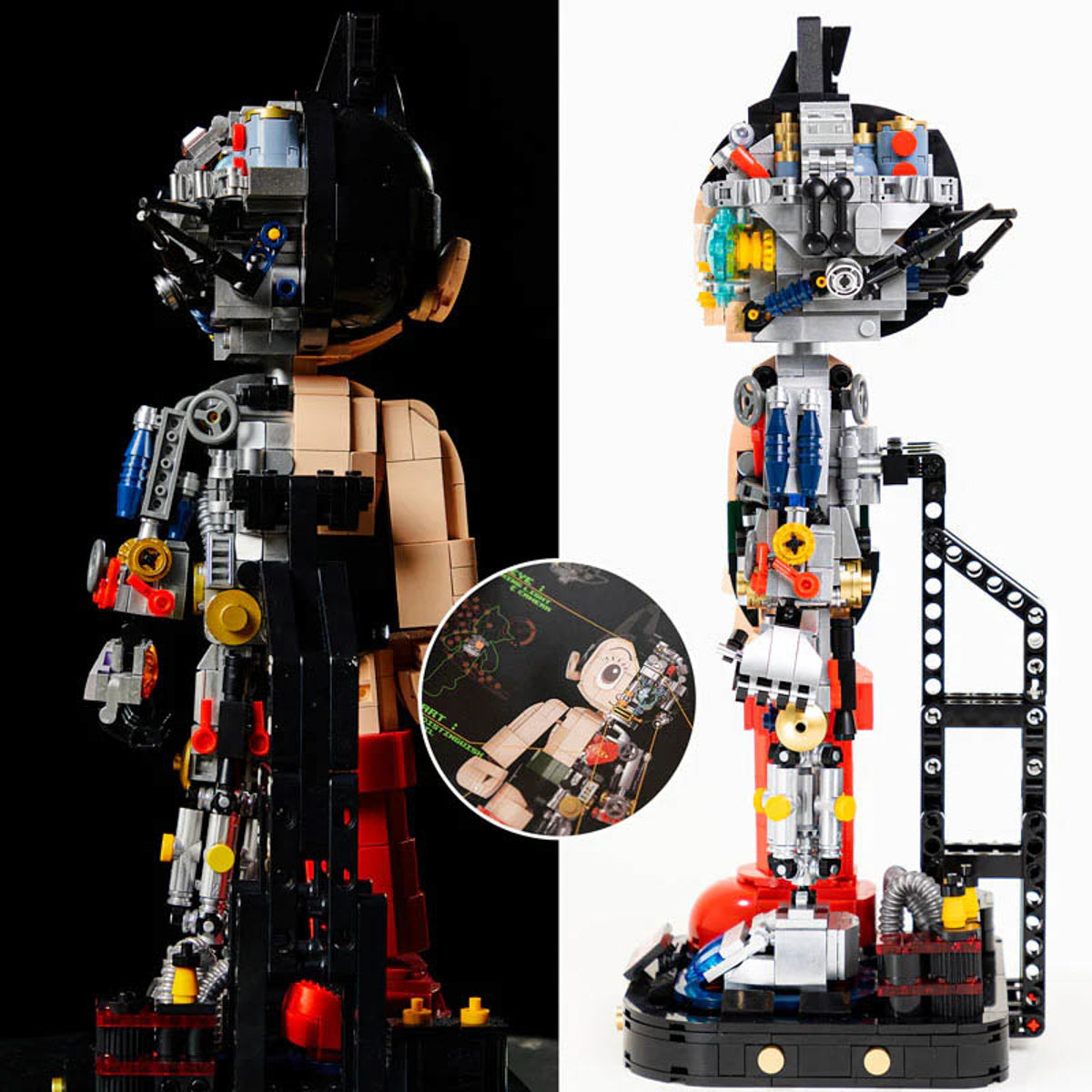 Figura Astro Boy Mechanical Clear Version Light Kit - Astro Boy
