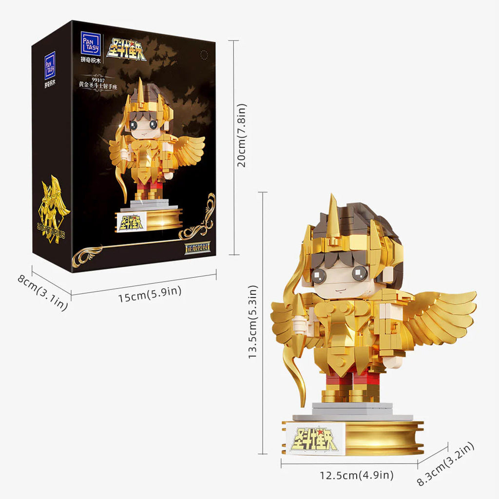 Figura Mini Seiya de Sagitário - Os Cavaleiros do Zodíaco - Pantasy