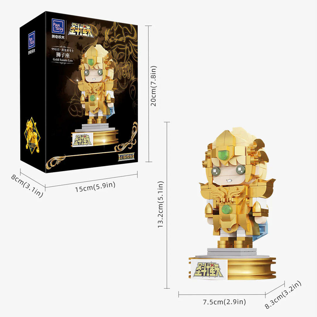 Figura Leão - Os Cavaleiros do Zodíaco - Pantasy
