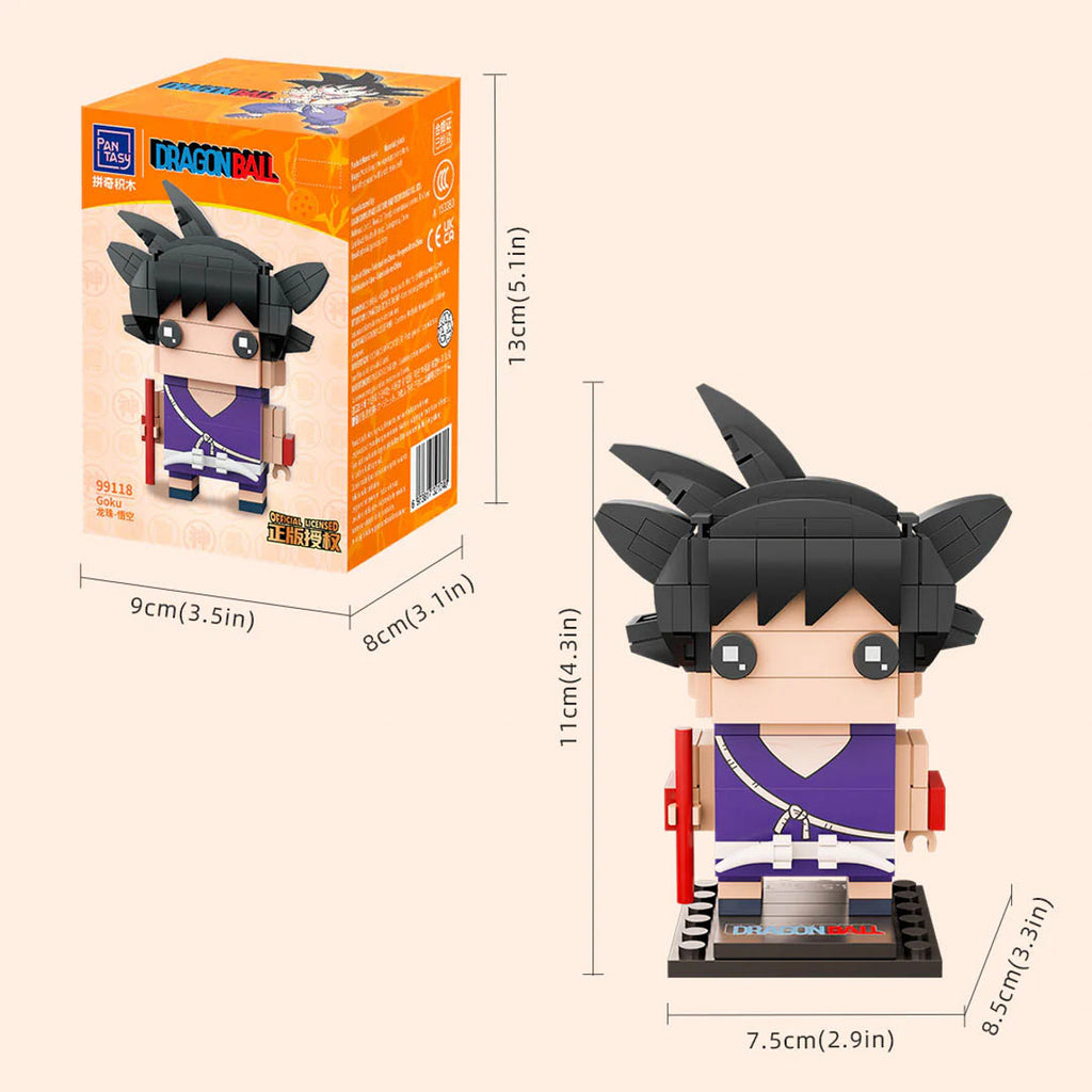 Figura Goku - Dragon Ball - Brick Head - Pantasy