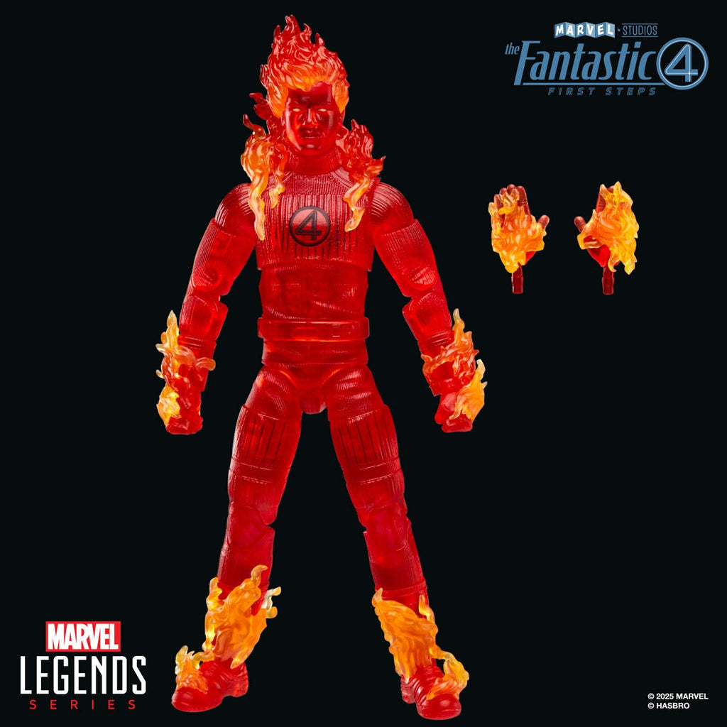 Figura Human Torch - Fantastic Four Movie - Marvel Legends Series - Hasbro