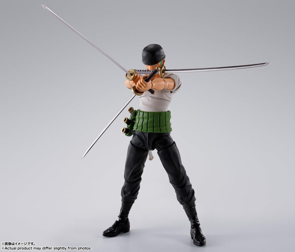 Figura Roronoa Zoro - Romance Dawn - One Piece - S.H.Figuarts - Bandai