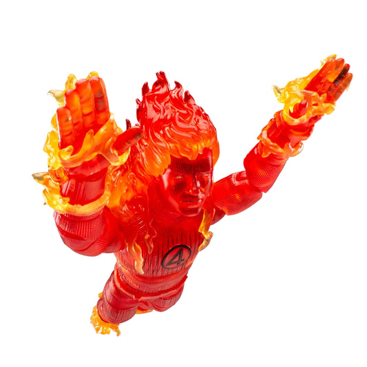 Figura Human Torch - Fantastic Four Movie - Marvel Legends Series - Hasbro