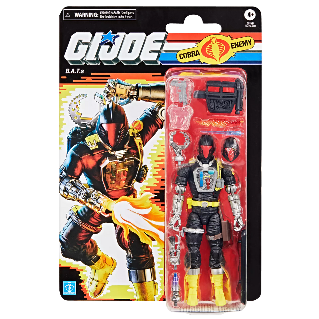 Figura B.A.T. Battle Android Trooper - G.I. Joe Classified Retro Collection - Hasbro