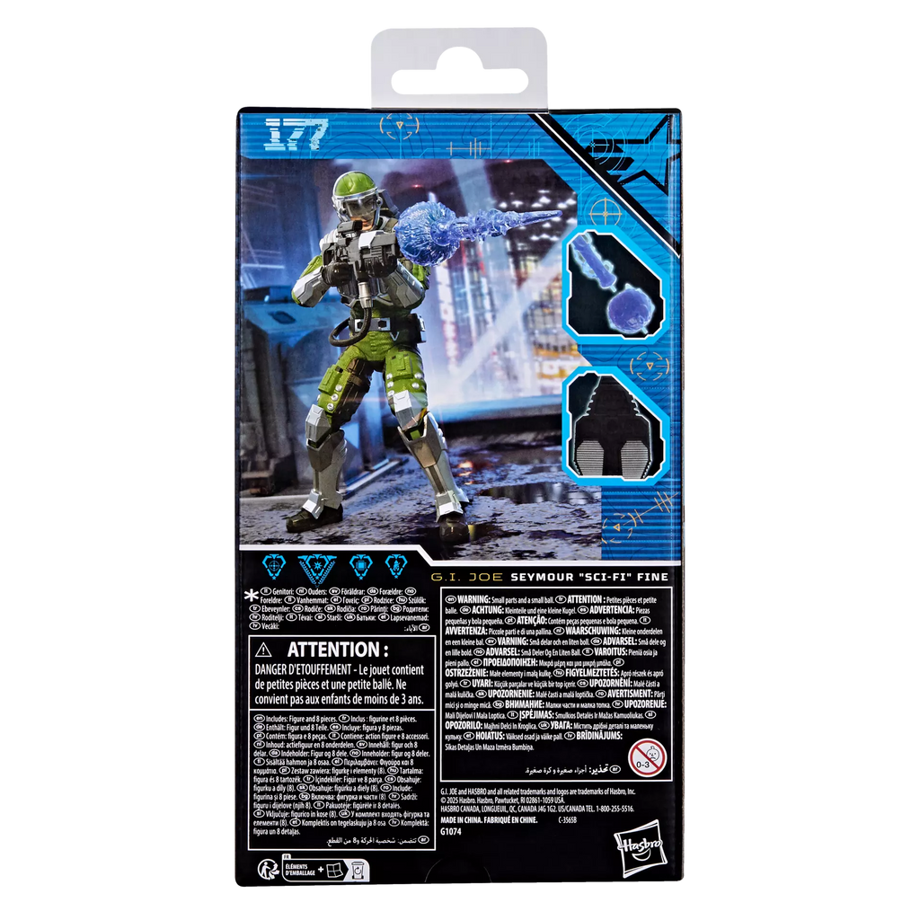 Figura Seymour Sci-Fi - G.I. Joe Classified - Hasbro