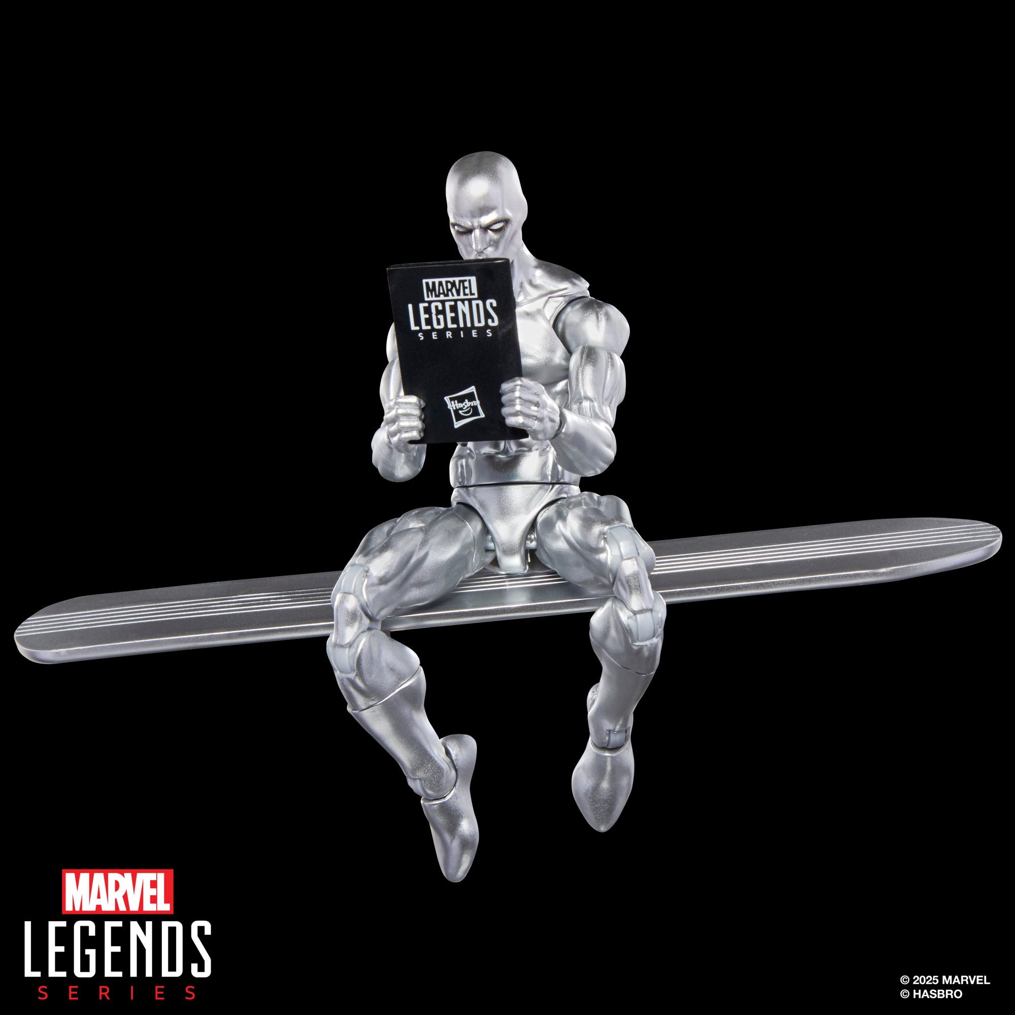 Figura Silver Surfer - Marvel Legends - Hasbro – Iron Studios Brasil