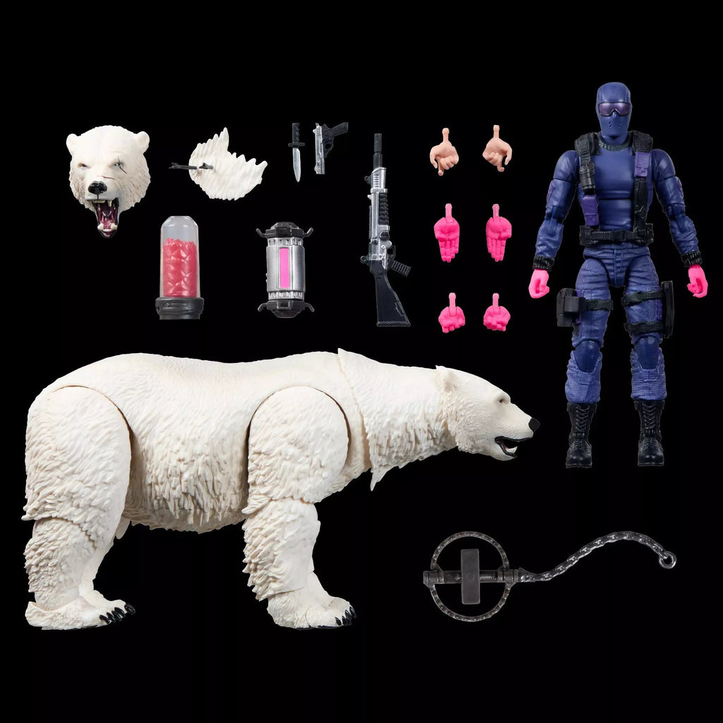 Pack Snake Eyes & Urso Polar - G.I. Joe Classified - Hasbro