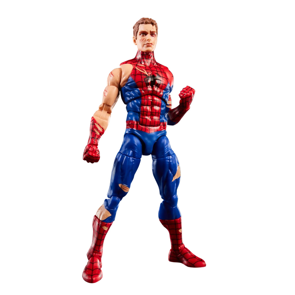 Figura Damaged Spider-Man - Marvel Legends Series Magic: The Gathering Battle - Hasbro