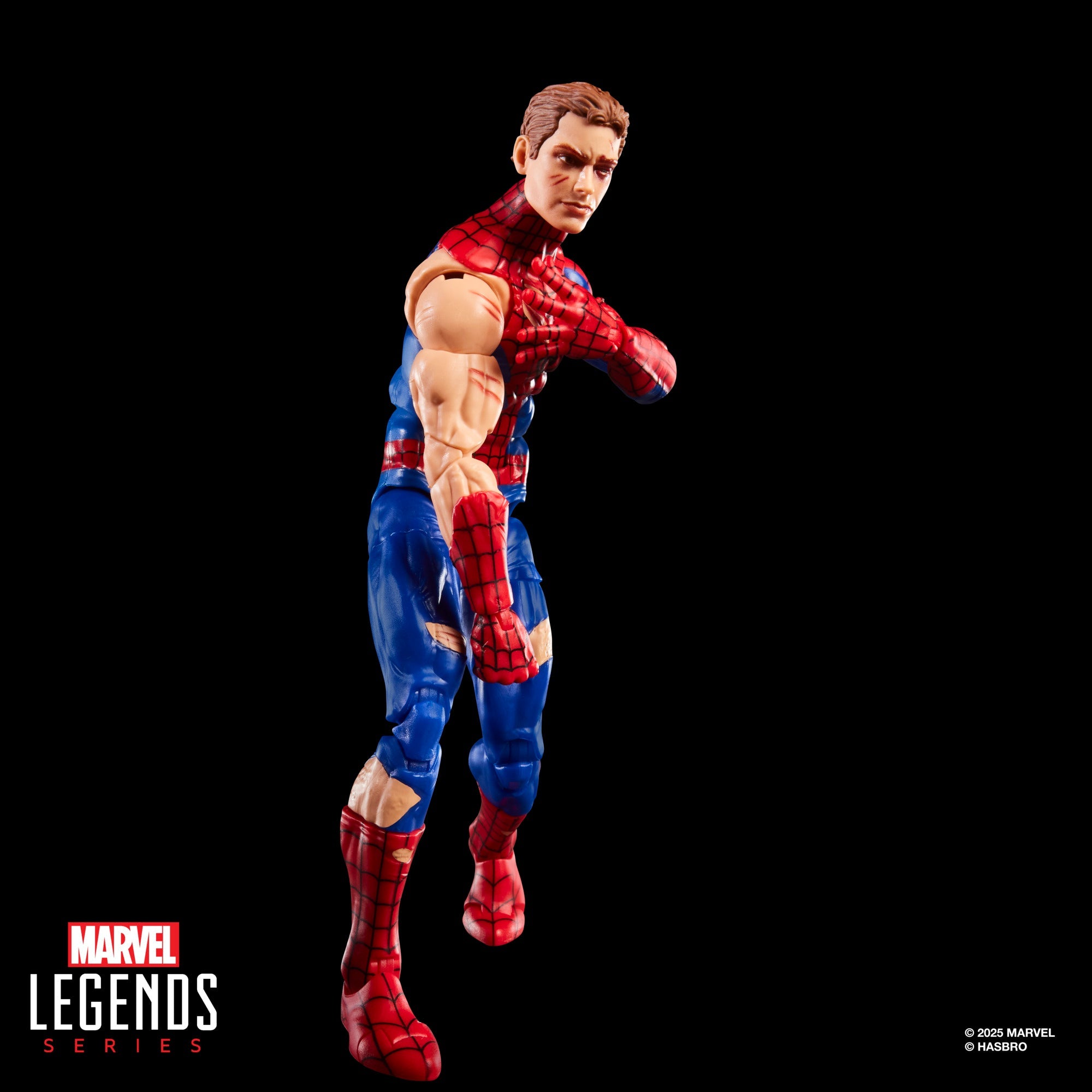Figura Damaged Spider-Man - Marvel Legends Series Magic: The
