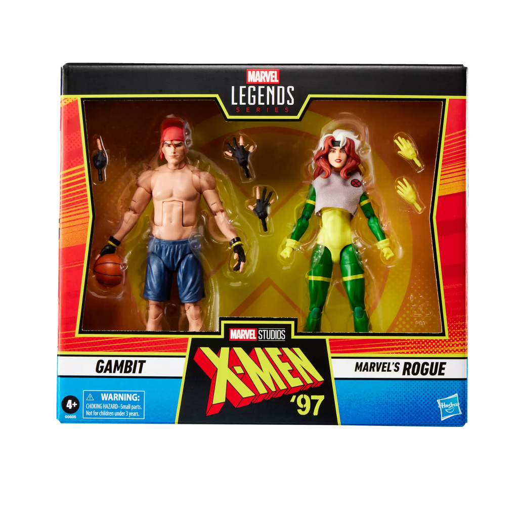 Figuras Gambit & Rogue  - Marvel Legends X-Men '97 - Hasbro