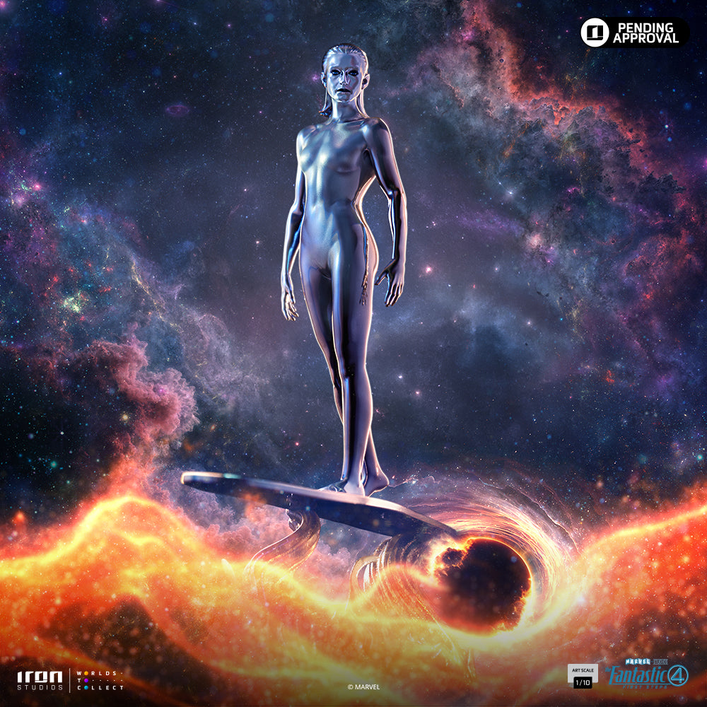 Estátua Silver Surfer - Fantastic Four - Art Scale 1/10 - Iron Studios