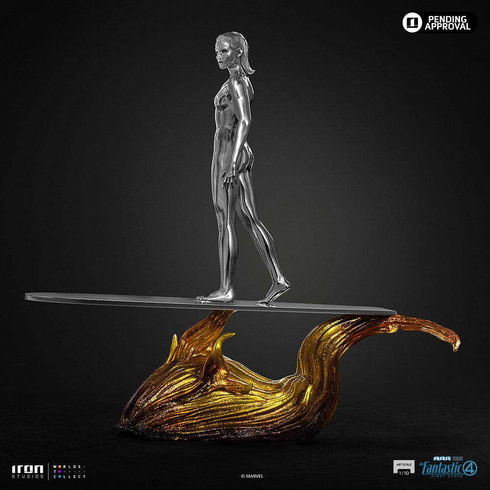 Estátua Silver Surfer - Fantastic Four - Art Scale 1/10 - Iron Studios