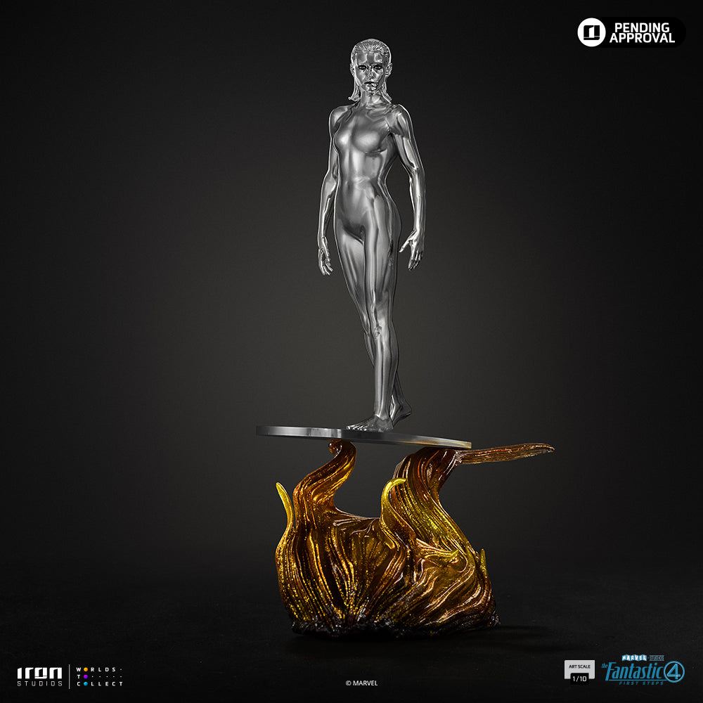 Estátua Silver Surfer - Fantastic Four - Art Scale 1/10 - Iron Studios