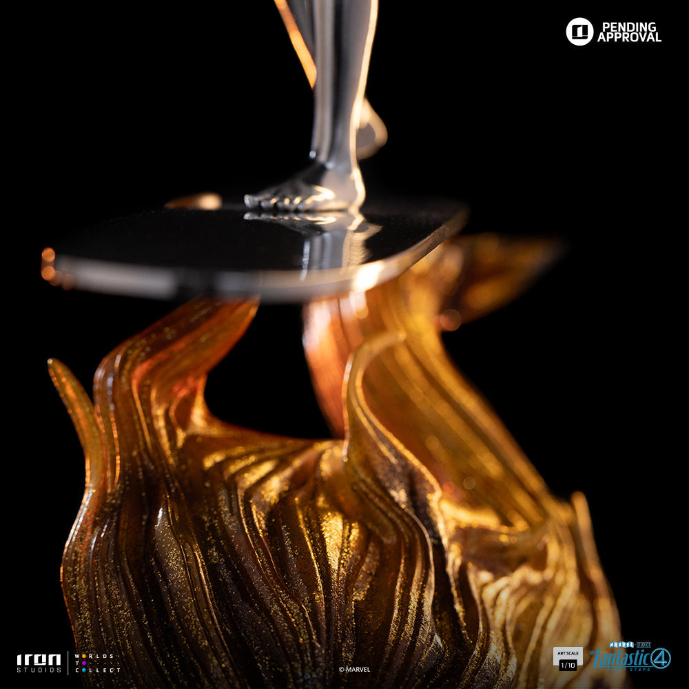 Estátua Silver Surfer - Fantastic Four - Art Scale 1/10 - Iron Studios