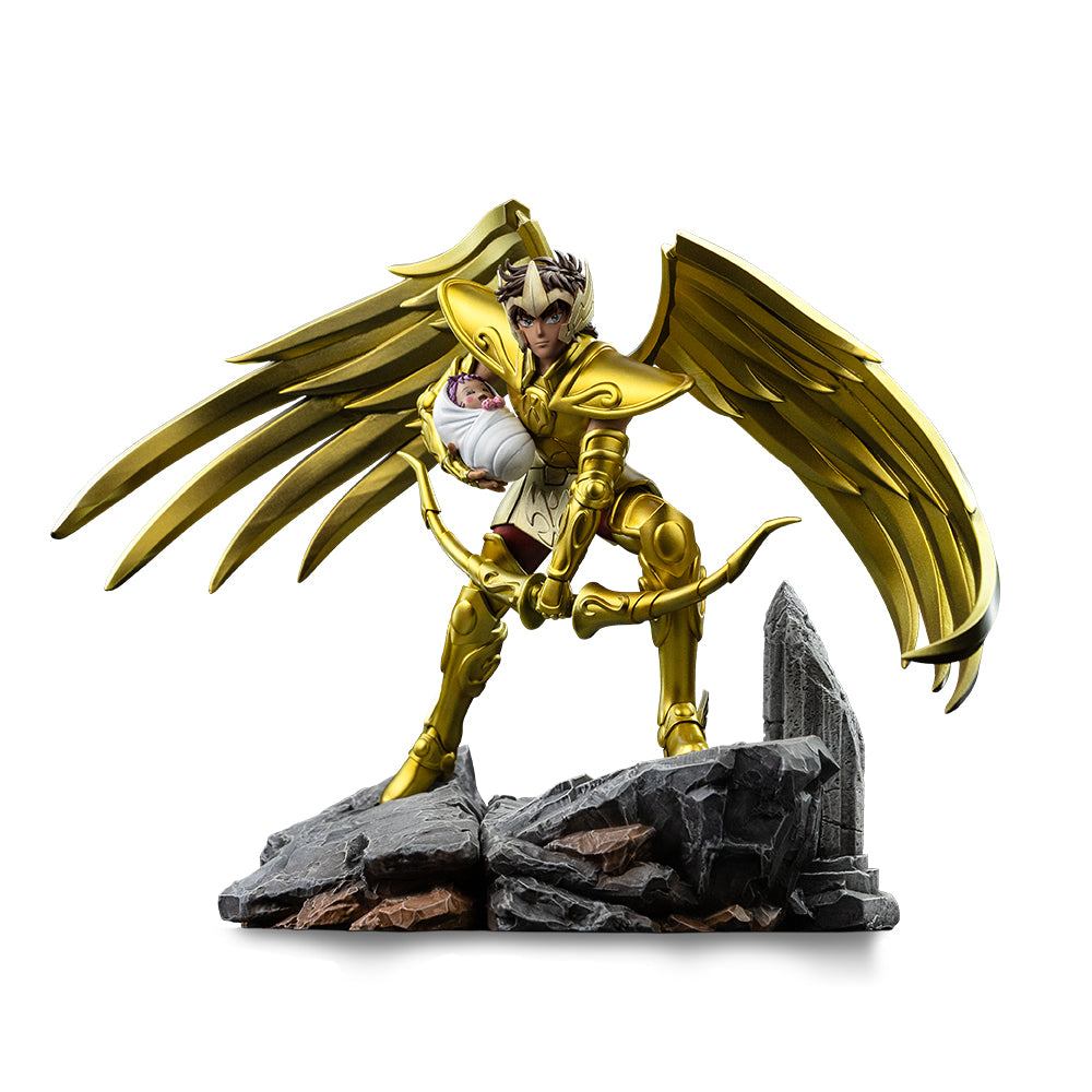 Estátua Sagittarius Aiolos - Saint Seiya - Art Scale 1/10 - Iron Studios