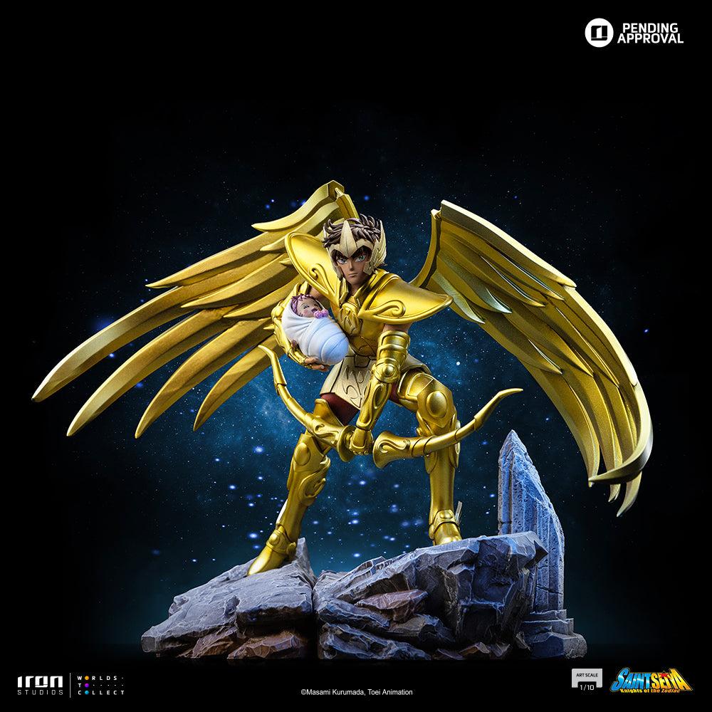 Estátua Sagittarius Aiolos - Saint Seiya - Art Scale 1/10 - Iron Studios