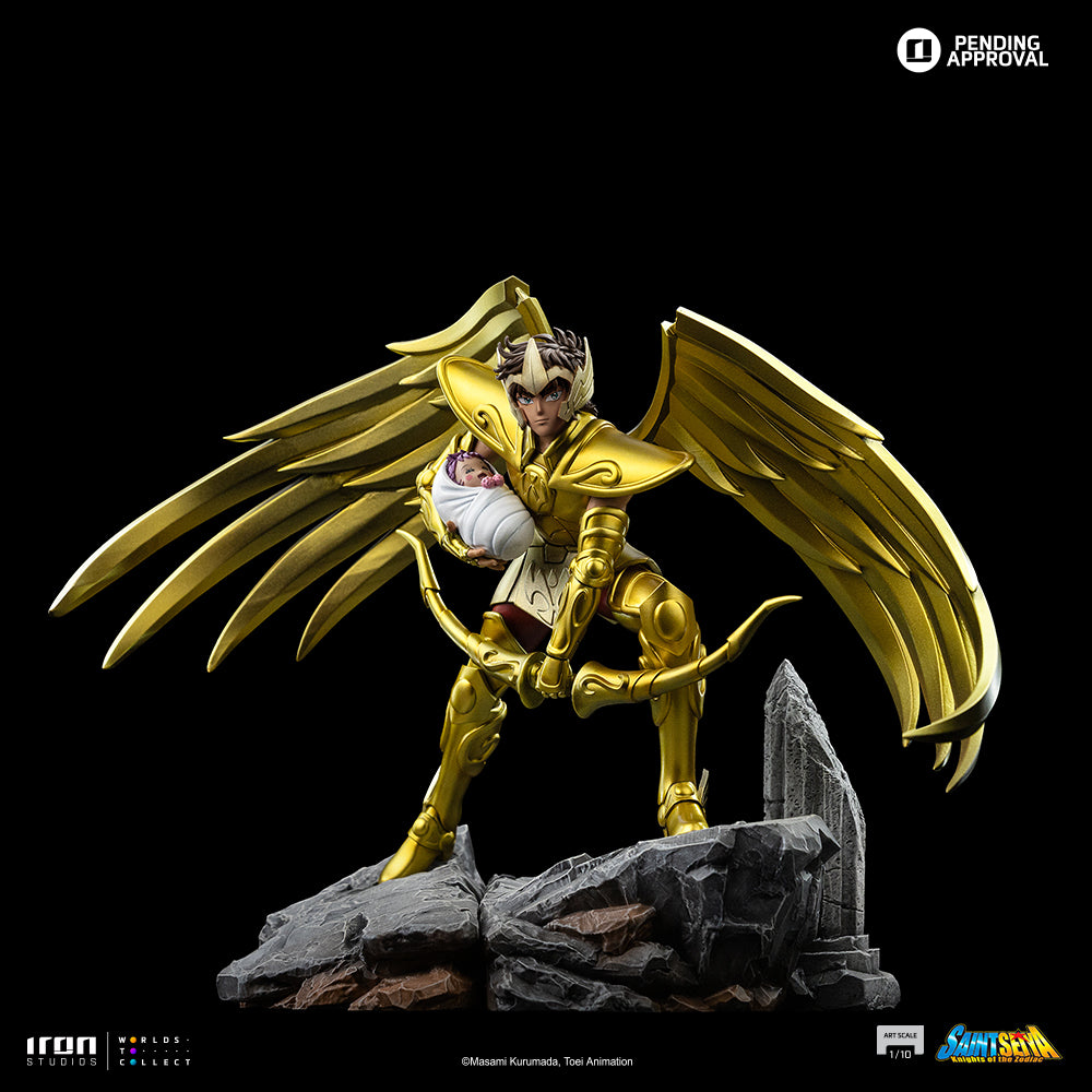 Estátua Sagittarius Aiolos - Saint Seiya - Art Scale 1/10 - Iron Studios
