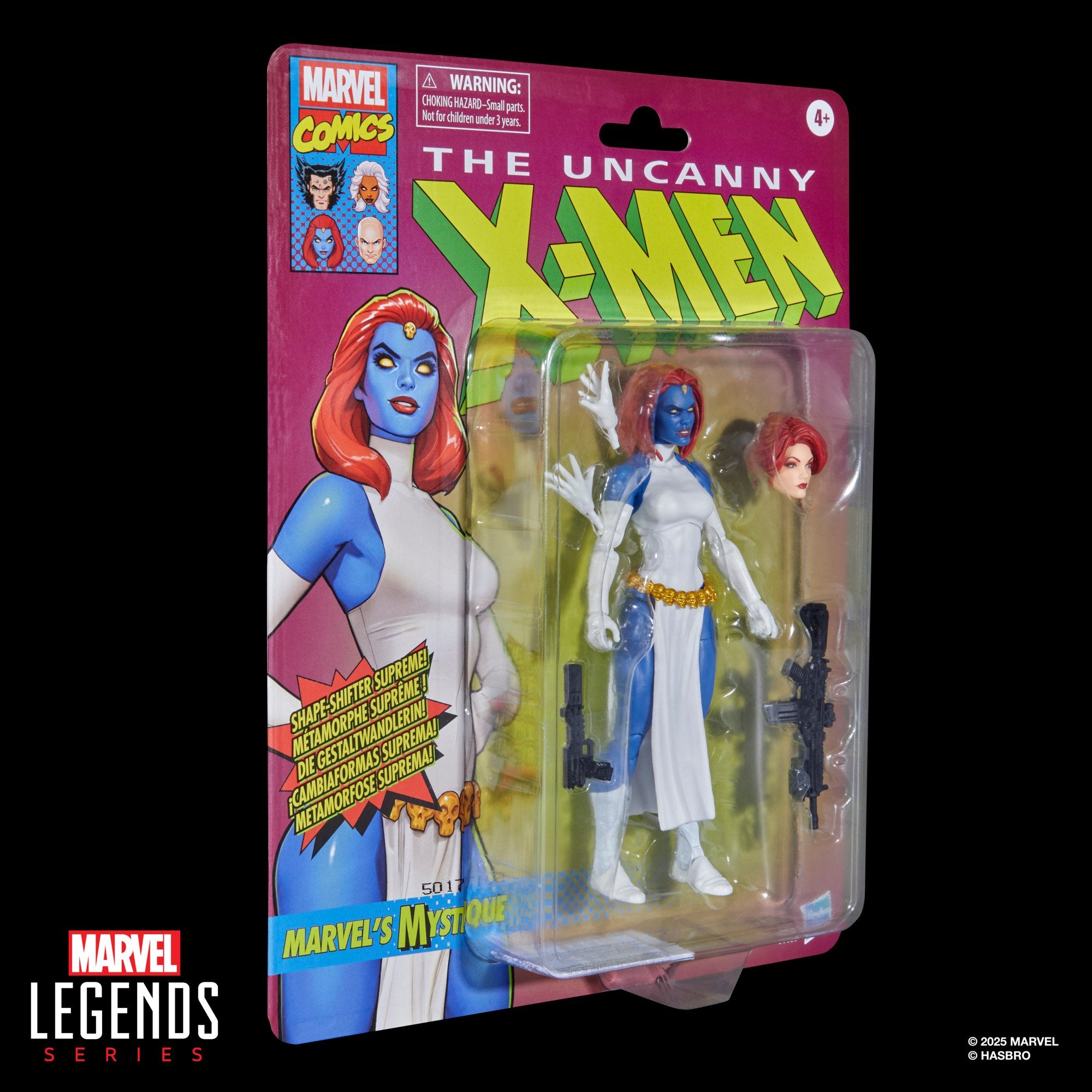 Figura Mystique - X-men -Marvel Legends - Hasbro – Iron Studios Brasil