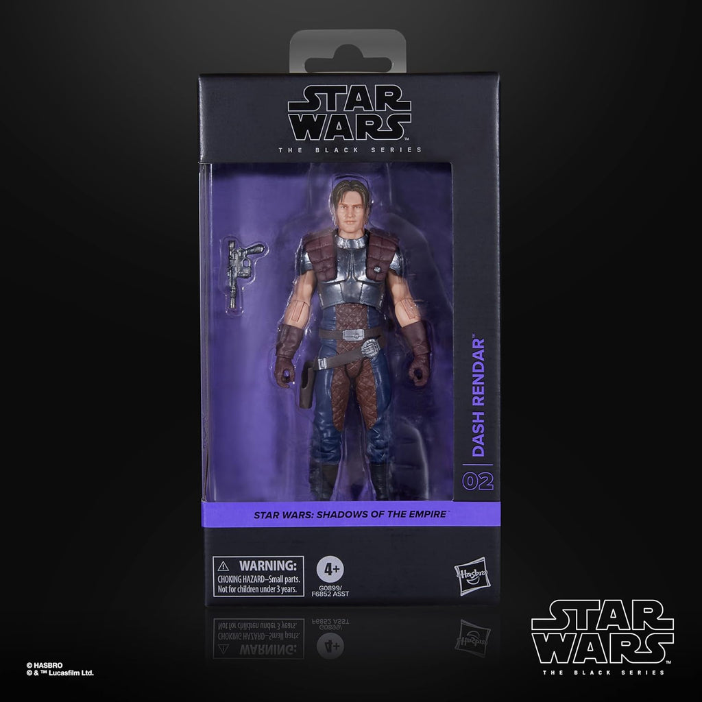 Figura Dash Rendar - Star Wars Shadows of the Empire  - Black Series - Hasbro