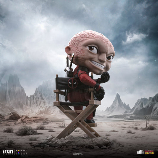 Estátua  Deadpool (Unmasked) - MiniCo - Iron Studios