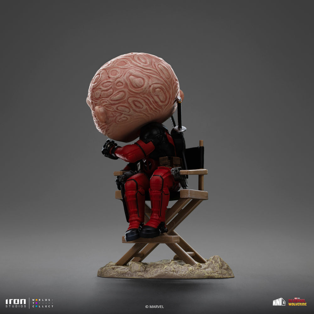 Estátua  Deadpool (Unmasked) - MiniCo - Iron Studios