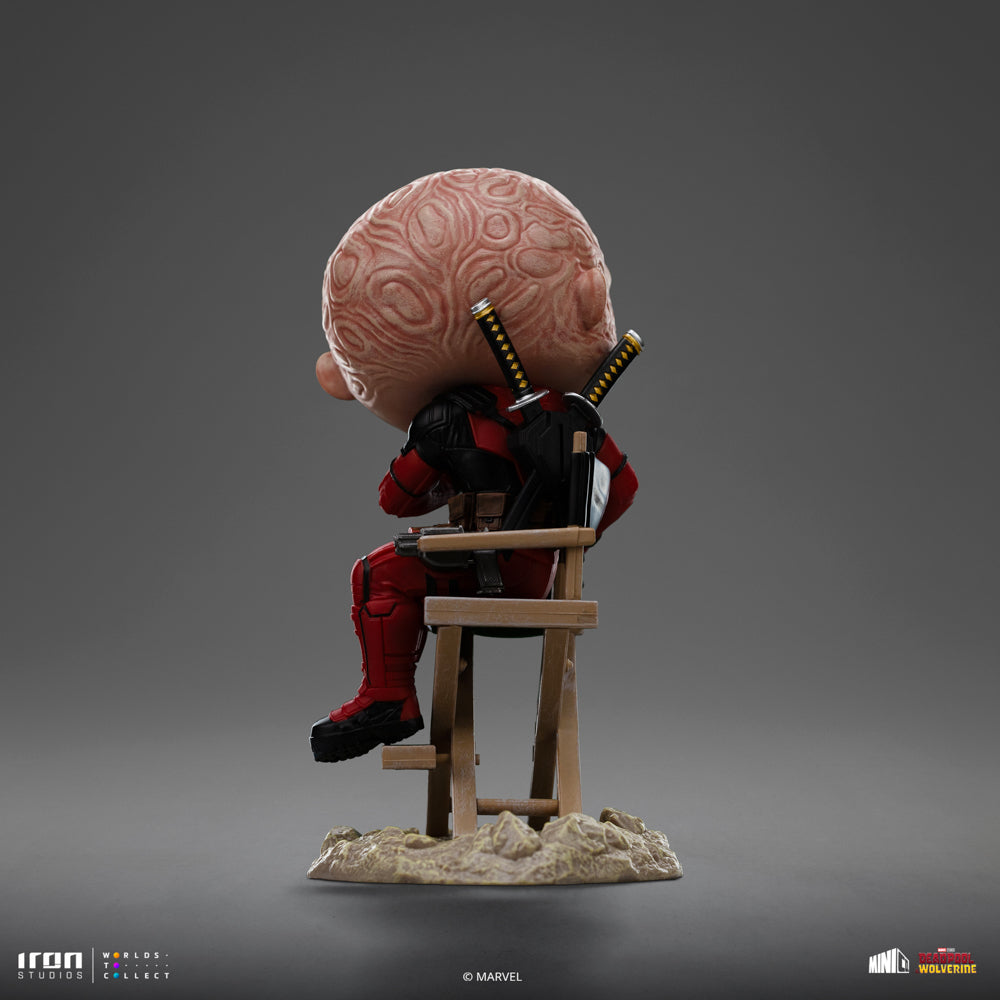 Estátua  Deadpool (Unmasked) - MiniCo - Iron Studios