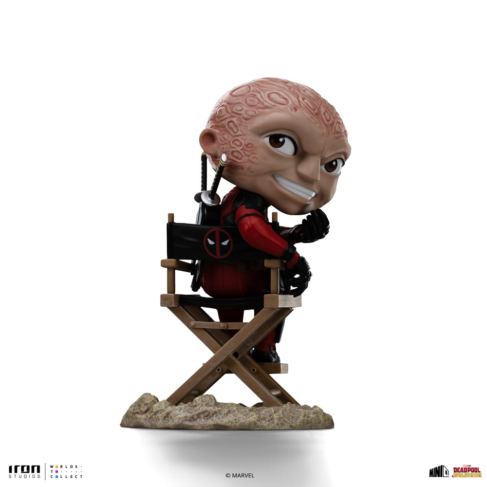 Estátua  Deadpool (Unmasked) - MiniCo - Iron Studios